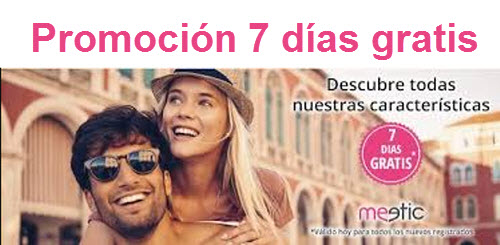 meetic 7 dias gratis