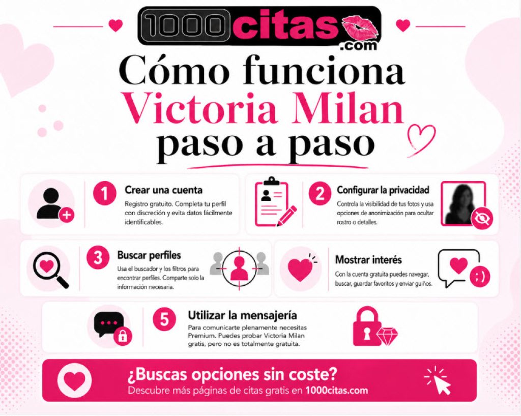 cómo funciona Victoria Milan