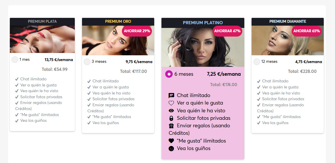 victoria milan precios