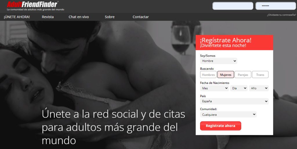 Páginas de Citas de Sexo Gratis