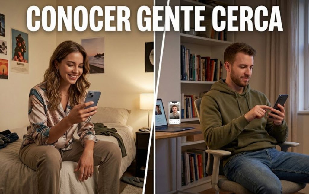 conocer gente cerca