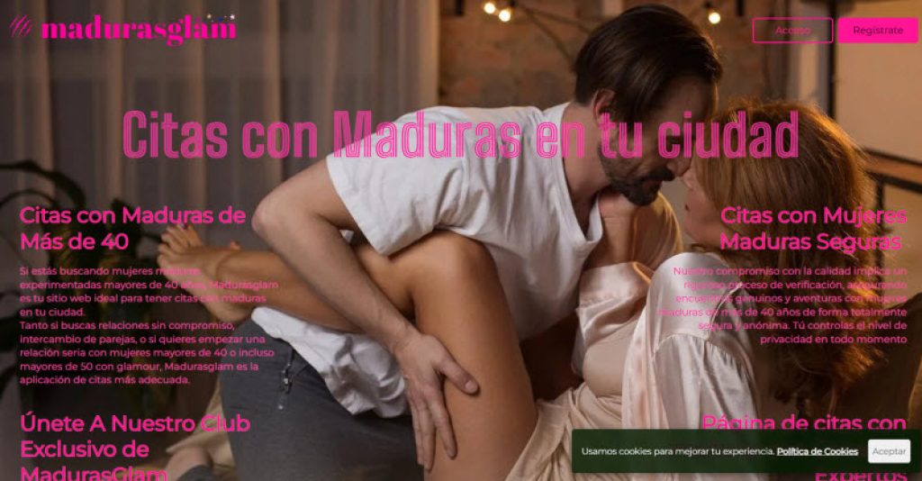 paginas para conocer mujeres maduras