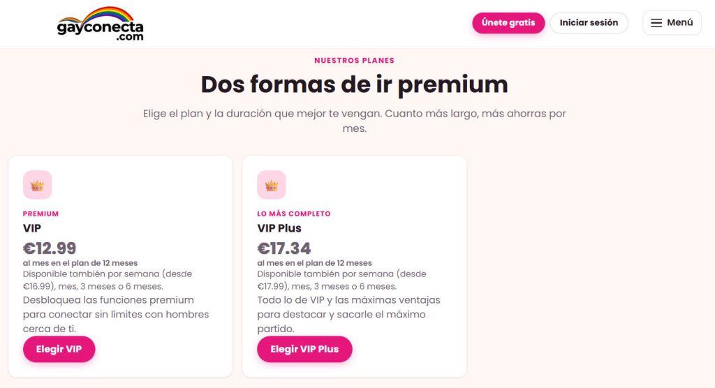 GayConecta precios