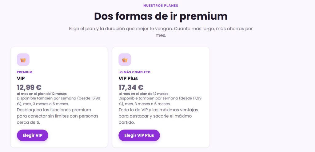TransAmigas precios